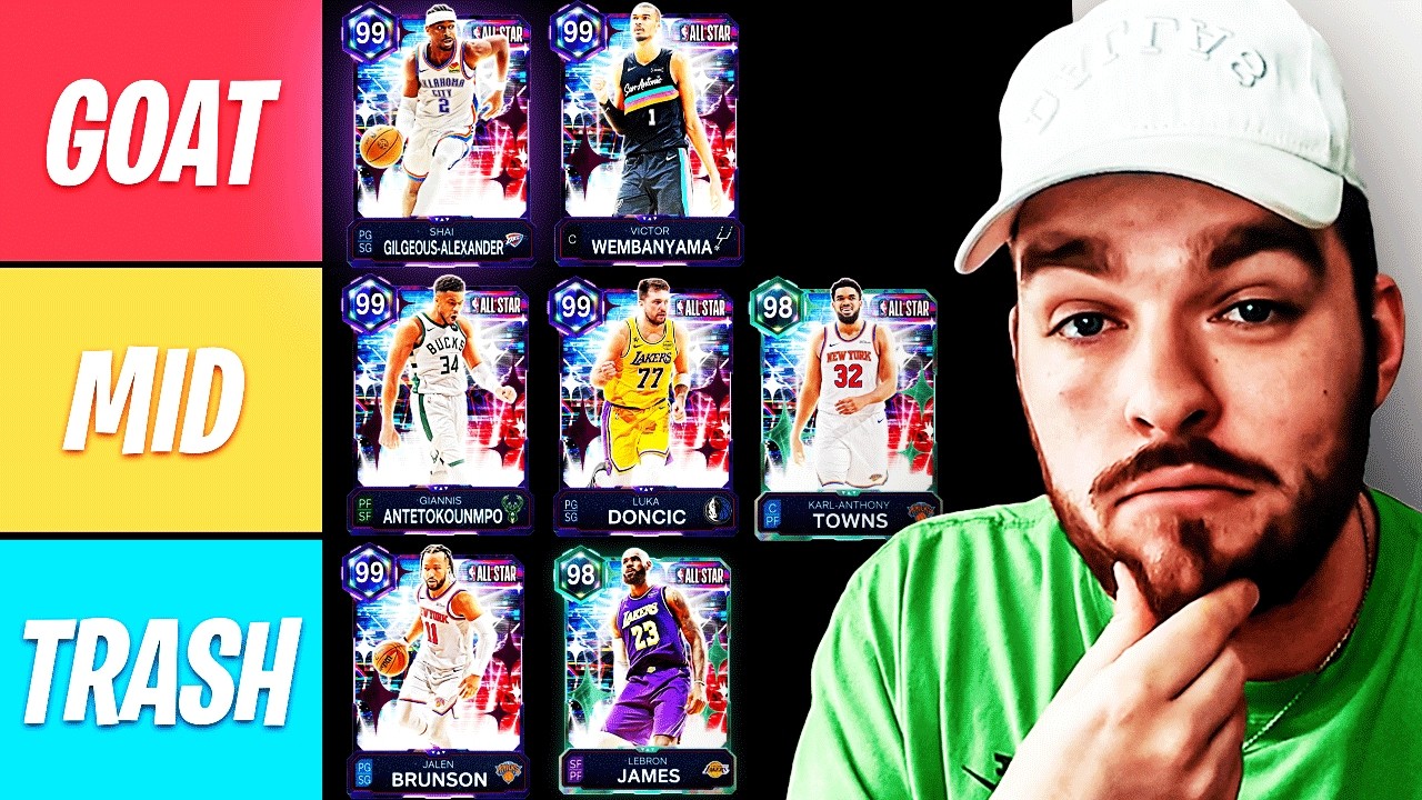 EVERY ALL-STAR DARK MATTER AND GALAXY OPAL CARD TIER LIST!! NBA 2K26 MyTEAM
