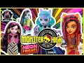 Review monster high skulltimate secrets neon frights draculaura  frankie stein  twyla  toralei