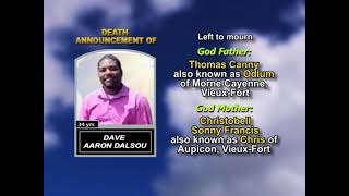 Dave Aaron Dalsou ~ Long Obituary