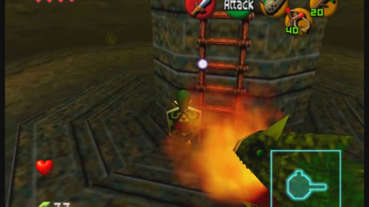 Ocarina of Time Master Quest Dodongo's Cavern YouTube