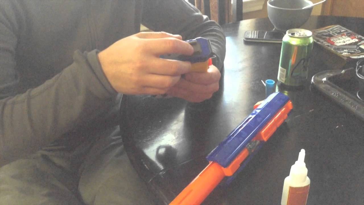 Nerf Peashooter Mod YouTube