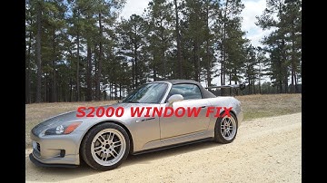 s2000 automatic window fix