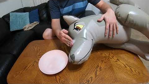 Finding a Leak in an Inflatable Toy
