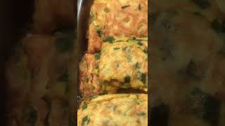 Scramble Egg with Spring onion#short