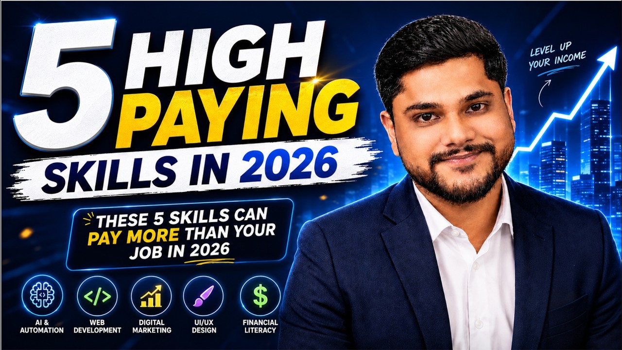 These 5 Skills Can Pay More Than Your Job in 2026 | 5 High Paying ...