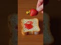 AI ASMR Spreading Items on toast to fall asleep