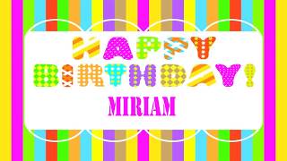 Miriam   Wishes & Mensajes - Happy Birthday