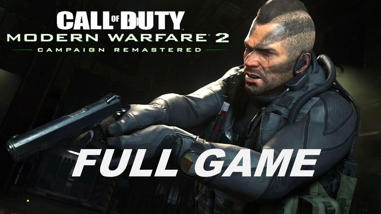 Call of Duty Modern Warfare 2 Remastered– FULL GAME 4K 60FPS Campaign Walkthrough (No Commentary)