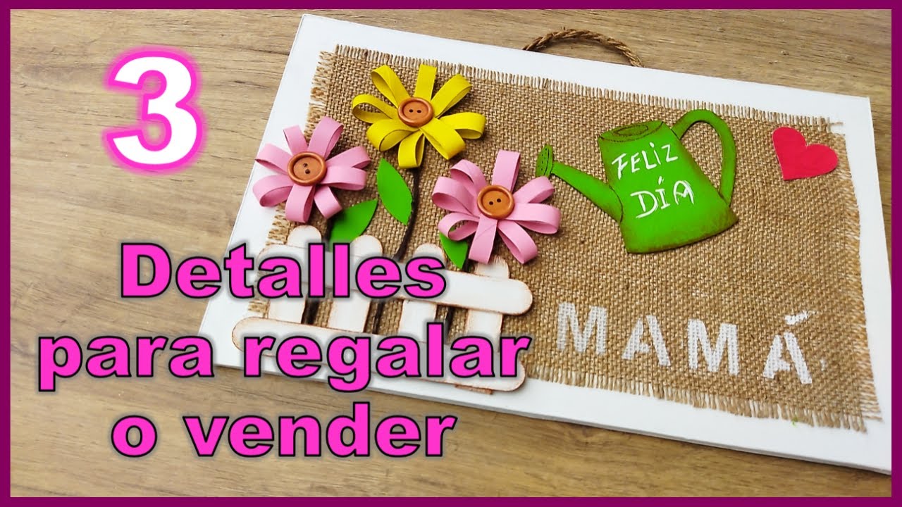 3 IDEAS PARA REGALAR O VENDER 2023 // Manualidades para vender ...