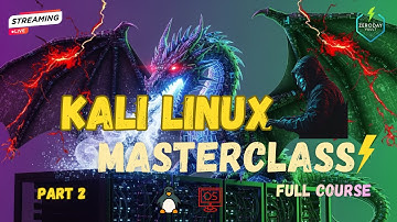 FREE Kali Linux Masterclass 🔥Part 2  | Kali Linux Commands, Basics & Ethical Hacking | Live Hindi