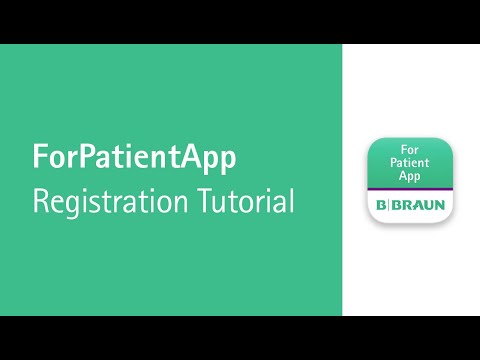 ForPatientApp Patient Registration Tutorial