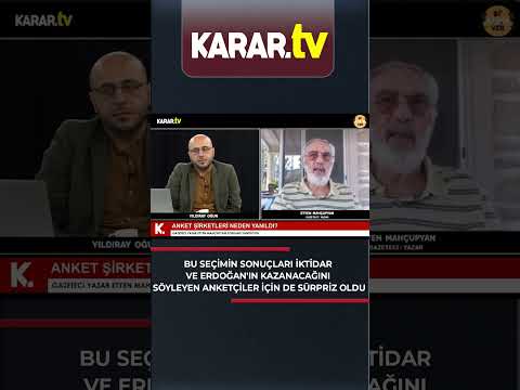 Bu seçimin sonuçları iktidar ve Erdoğan'ın kazanacağını söyleyen anketçiler için de sürpriz oldu