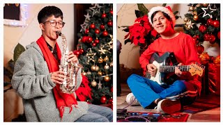 Rockin' Around The Christmas Tree - Soprano Saxophone & Guitar Cover 🎷🎸
