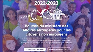 Comment postuler la bourse détude complète 2022-2023 du gouvernement Roumain. boursedétuderoumaine