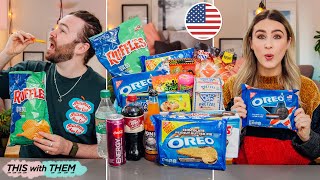*EPIC* Trying American Candy  This With Them