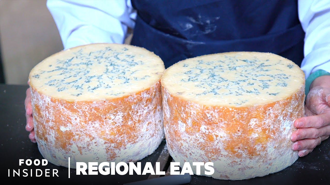 ⁣How Traditional English Stilton Cheese Is Made At A 100-Year-Old Dairy | Regional Eats