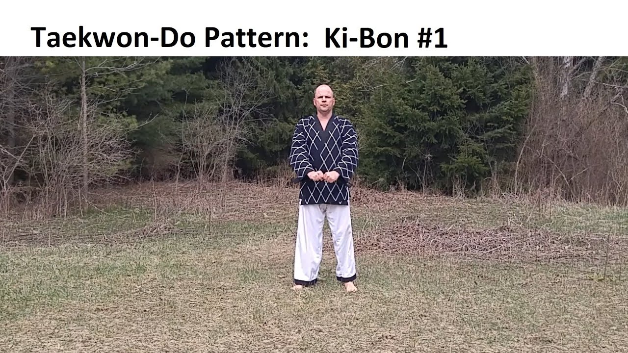 Baehr Taekwondo: Pattern: Ki-Bon - 1 (2024-04-14) Final
