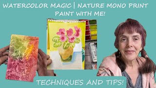 Watercolor Magic | Tips and Creative Techniques #watercolour #watercolortutorial  #watercolour