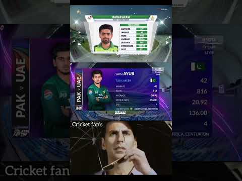 Babar Azam Vs Saim Ayub T20I Comparison Kaun Hai Pakistan Ka Real King Asia Cup 2025 Ayub 