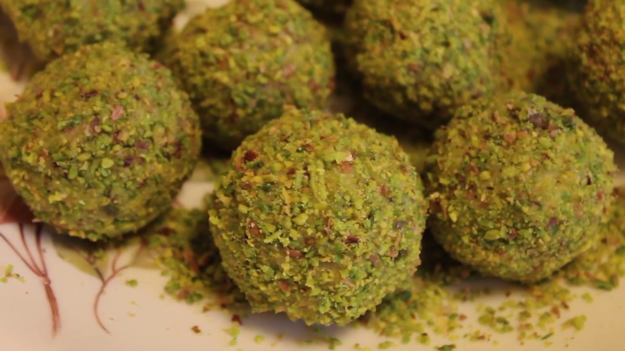 TARTUFINI AL PISTACCHIO -ricetta velocissima