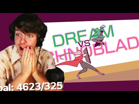 Karl Jacobs Reacts to Dream vs Technoblade Animation by SAD-ist