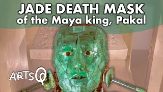 The death mask of the most famous ancient Maya king, Pakal