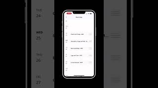 Rearrange workouts to fit your schedule in MSP App screenshot 3