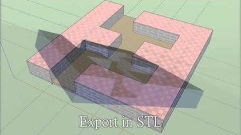 SketchUp maze project introductory video for HKPU MT/EIE students