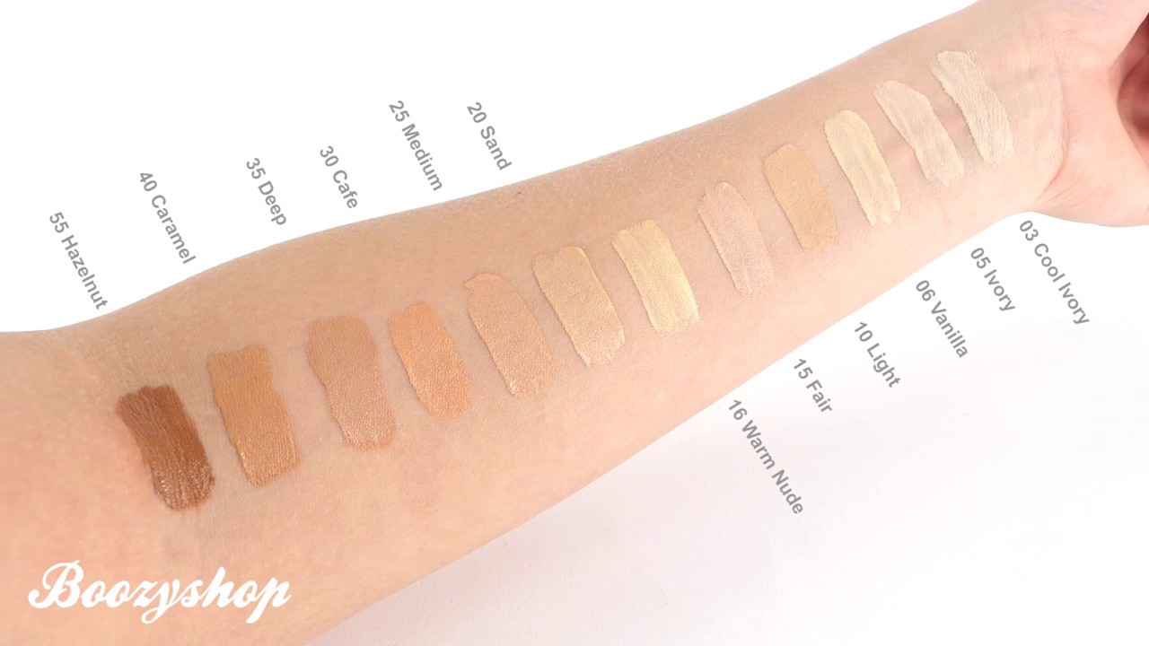 Maybelline Fit Me Shade Chart