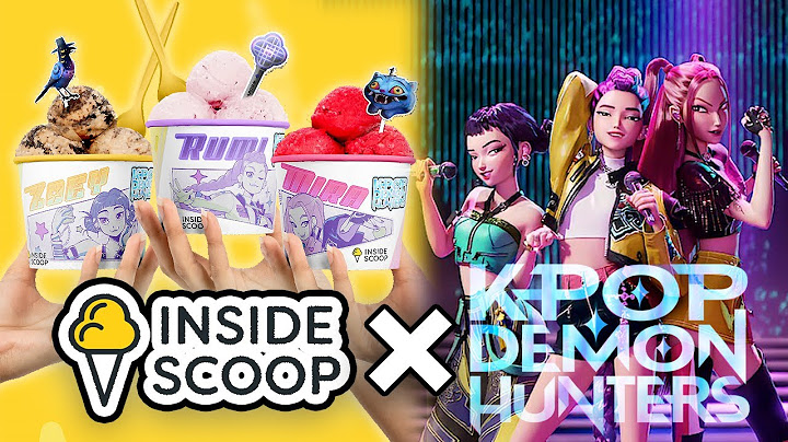*KPOP DEMON HUNTERS* x INSIDE SCOOP ICE CREAM?? ⚔️🍨 | Marketing Communication COM420
