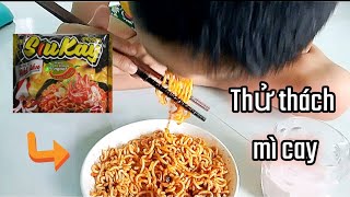 Thử Thách ăn mì Siu Kay 7 cấp độ|Tài Nguyễn