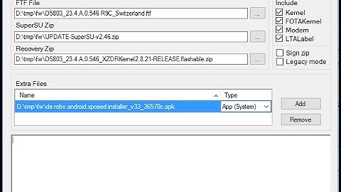 How to create Pre-Rooted Firmware for all Sony Xperia devices
