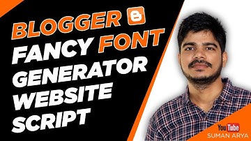 fancy font generator website script - fancy text/font generator | Blogger Website Script 2020