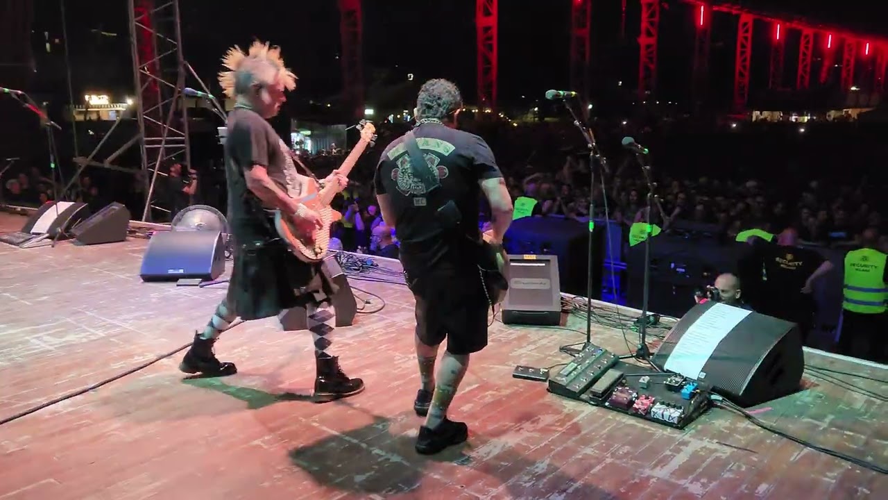 NOFX - Intro / Stickin In My Eye - Live at Carroponte Milan Italy - 12/5/2024