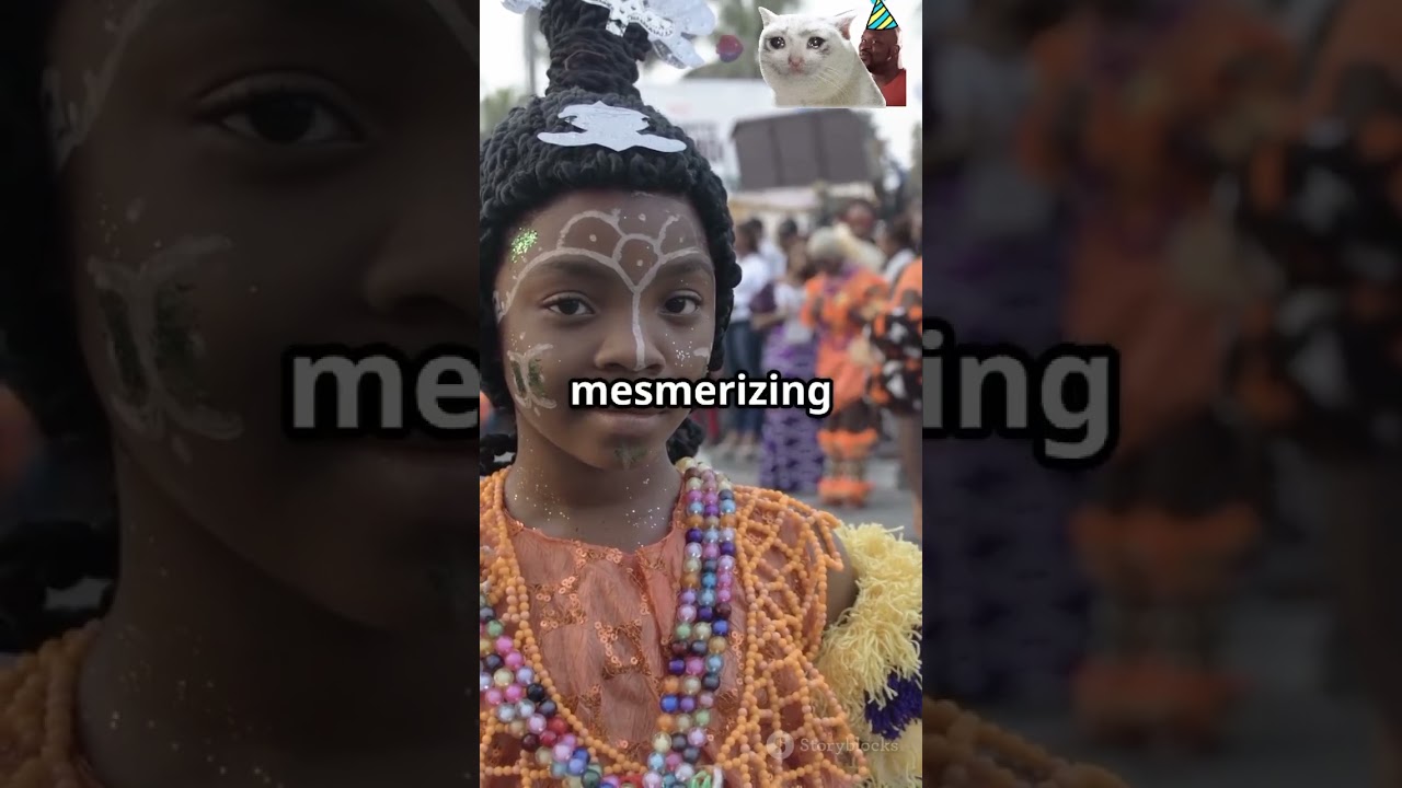 The Eyo Festival in Nigeria . 