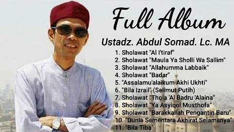 Full Album Sholawat Ustadz. Abdul Somad. Lc. MA (Lirik)