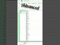 Quickly fill series || Automatic serial number in Excel || Use of Sequence formula#shorts