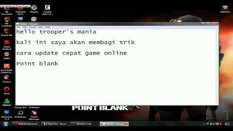 Trik Update Patch Point Blank Online