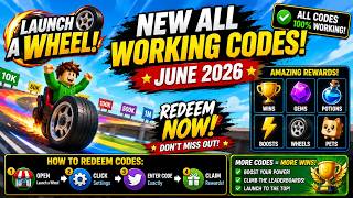 NEW ALL WORKING CODES FOR Launch a Wheel Codes June 2026