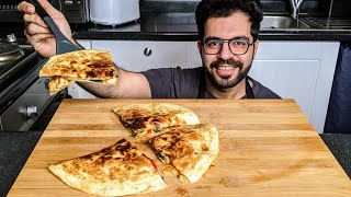 Healthy Quesadilla | كاساديا صحية لذيذة | في 10 دقائق| شيف شاهين