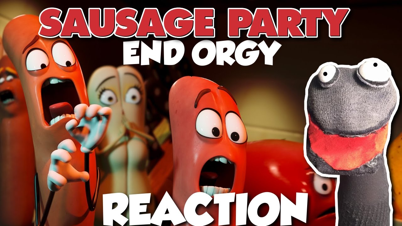 Food orgy, orgy, sausage party, sausage party ending, sausage party...