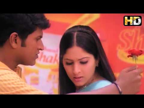जान बचायी और हाथ में गुलाब का फूल भी |Puneeth Rajkumar Gowri Munjal Superhit Scene HD - Top Khiladi