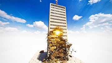 1000 C4 VS BUILDINGS 😱 | TEARDOWN