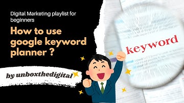 🎥 Google Keyword Planner Tutorial for Beginners | Step-by-Step Guide to Find the Right Keywords 🚀