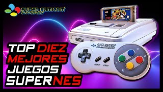 TOP 10 Mejores Juegos de SUPER NINTENDO | La Pocion Roja