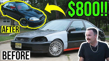 Transforming A Subscribers Car In 10 mins!! (Budget Build)