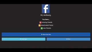 Como saber si te han eliminado en #Facebook- Who Deleted Me in Facebook || En Android y iOS screenshot 5