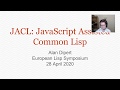 JACL: A Common Lisp for Developing Single Page Web Applications