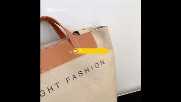 Túi vải canvas cỡ lớn TT050