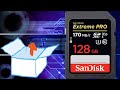 Unboxing | SanDisk Extreme Pro SDXC UHS-I Speicherkarte 128GB